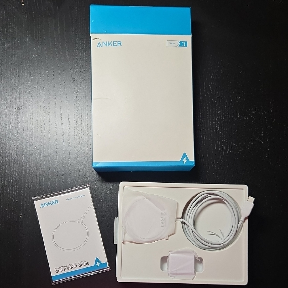 Anker Blue and White Charging Kit
